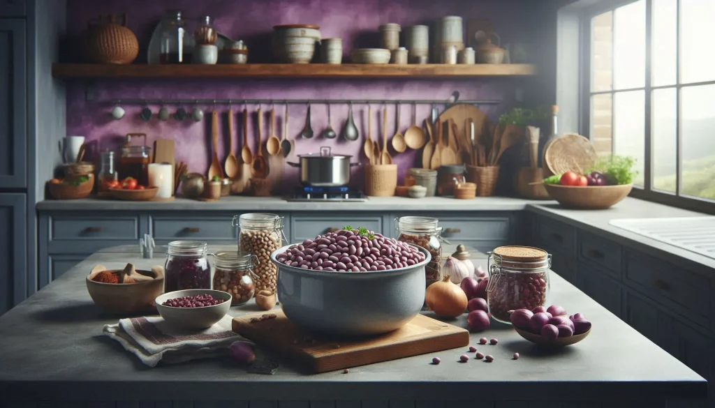 légumineuse bouilli